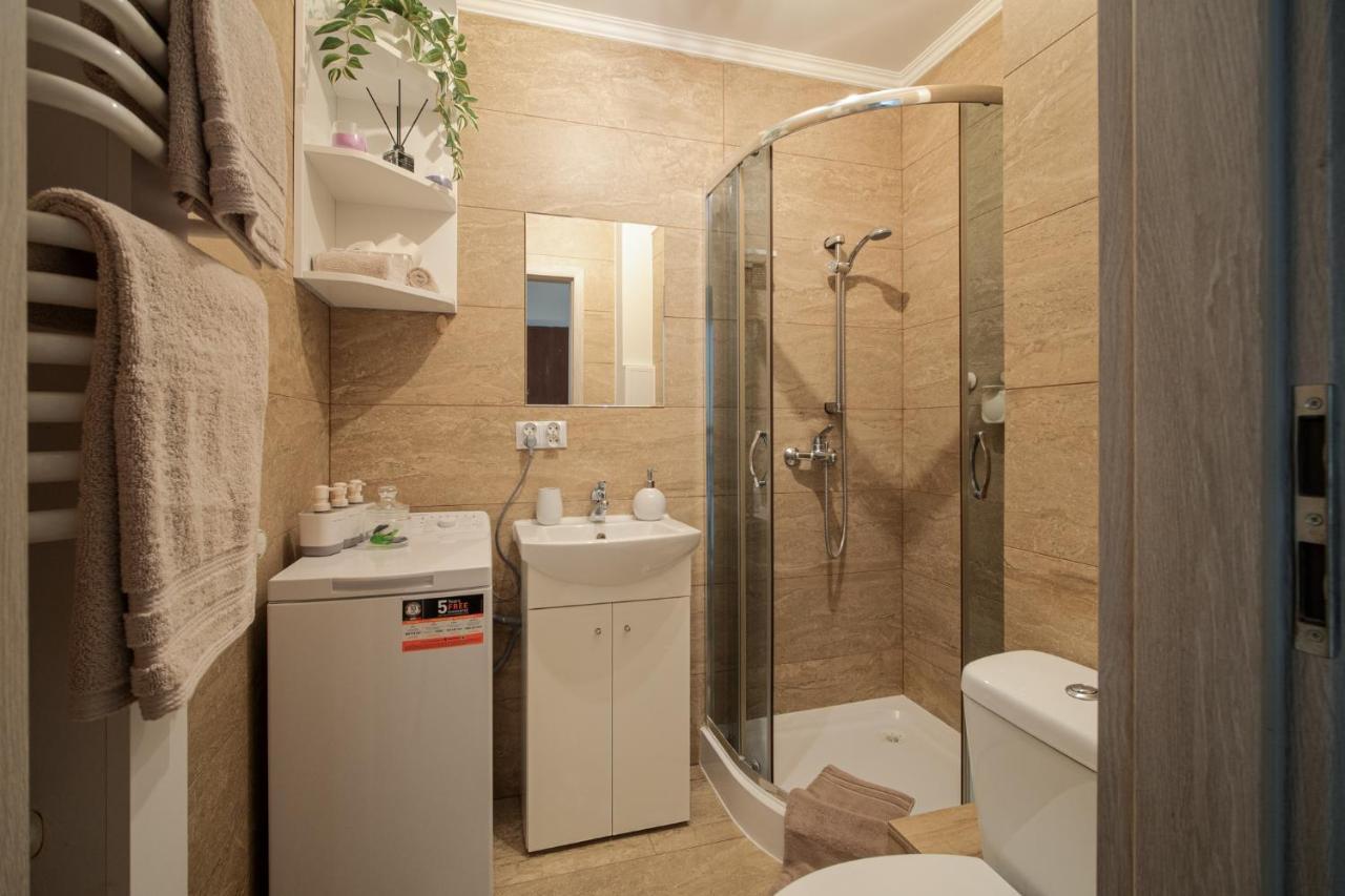 Cozy Warsaw City Center Studio Lägenhet Exteriör bild